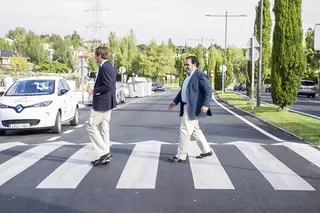 Finalizan las obras de acerado, asfaltado y señalización de la Avenida Monte Segovia
