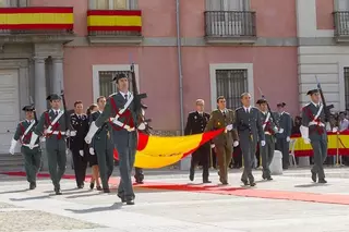 Boadilla celebra el Día de la Hispanidad con un acto de la Guardia Civil en homenaje a la bandera