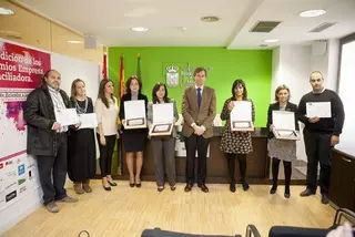 El Ayuntamiento entrega los premios Empresa Conciliadora 2013
