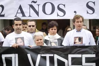 Concentración en recuerdo de María Piedad, desaparecida hace tres años