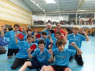 El club de tenis de mesa de Boadilla logra su primer triunfo en el torneo de Pedrezuela