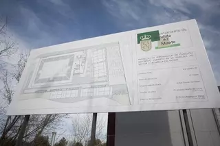 Las obras del Pabellón Cubierto de Viñas Viejas finalizarán en diez meses