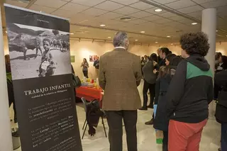 El Centro de Formación acoge la exposición Trabajo Infantil de la Fundación Agua de Coco