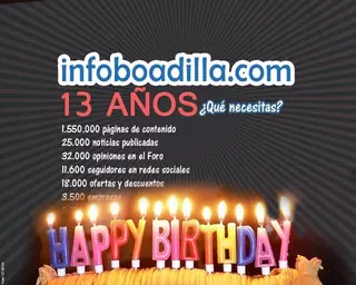 InfoBoadilla.com cumple 13 años