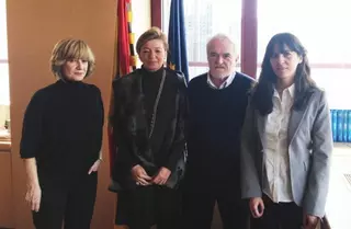 Reunión de Ana Garrido Ramos con el Vicepresidente del Parlamento Europeo, Miguel Ángel Martínez