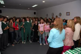 Los alumnos de Saint-Cloud visitan Boadilla