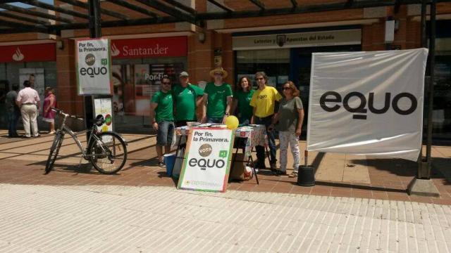 La Policía local obliga a EQUO Boadilla a retirar una Mesa Informativa