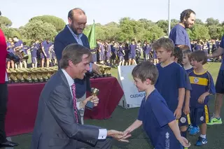 Gran fiesta de clausura de temporada del club de fútbol Nuevo Boadilla