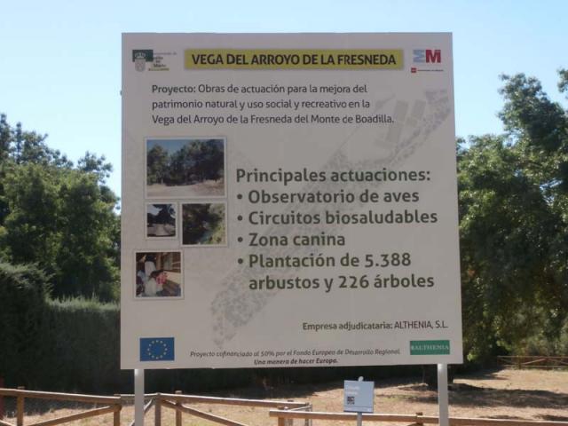 Alternativa por Boadilla denuncia ante la Comisión Europea el abandono del Arroyo de la Fresneda