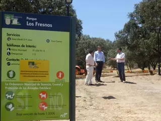 Obras de ampliación y mejora en el Parque Los Fresnos