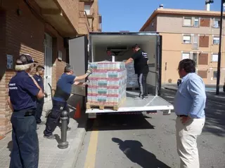El Banco Municipal de Alimentos recibe 2.341 kilos de comida para repartir entre las familias necesitadas