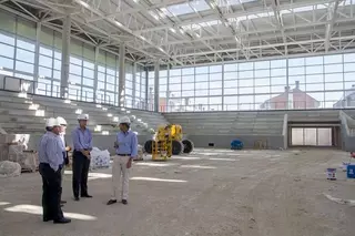 El Pabellón Cubierto Municipal de Viñas Viejas abrirá sus puertas en el primer trimestre de 2015