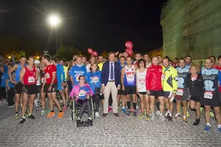 Altísima participación en la carrera nocturna a beneficio de la Fundación Almar