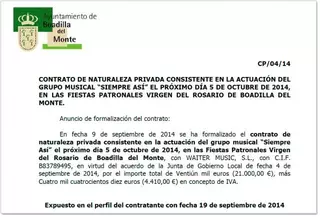 El Ayuntamiento de Boadilla contrató a una de las empresas implicadas en la trama Púnica
