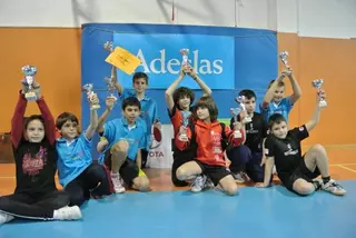Éxito de participación del II Torneo de Navidad de Tenis de Mesa de Boadilla