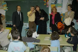 El alcalde y la directora general de la Mujer visitan el Punto Municipal de Violencia de Género