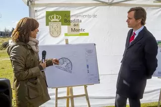 Comienzan las obras del Parque Lineal Juan Carlos I, en la zona de Viñas Viejas en Boadilla