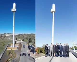 Una nueva torre de telefonía móvil mejorará la cobertura 3G/4G en varias zonas del municipio