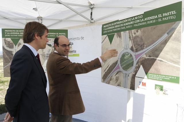 Una nueva rotonda en la M-513 conectará Parque Boadilla, Olivar de Mirabal y Las Lomas con los nuevos desarrollos