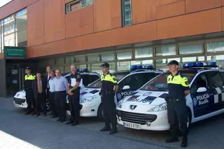 5 nuevos vehículos para la Policía Local