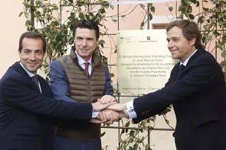Inaugurado el jardín del Palacio del Infante Don Luis