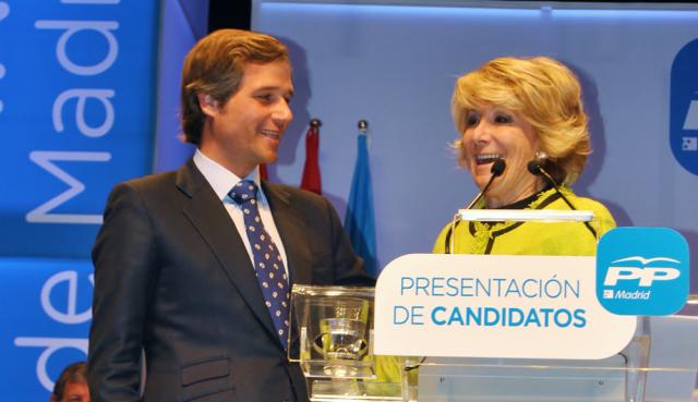 Esperanza Aguirre presenta a Antonio González Terol como candidato a las elecciones municipales 2015