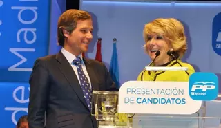 Esperanza Aguirre presenta a Antonio González Terol como candidato a las elecciones municipales 2015