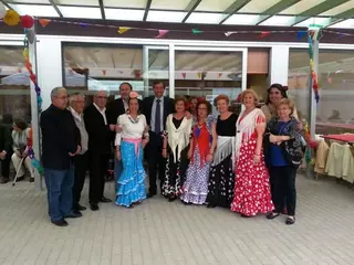 Casi ochocientos mayores han celebrado este fin de semana la Feria de Abril en Boadilla del Monte