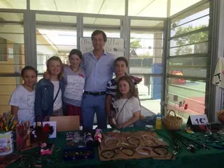 El alcalde acompañó a las AMPAs de Boadilla en su Fiesta de la Primavera
