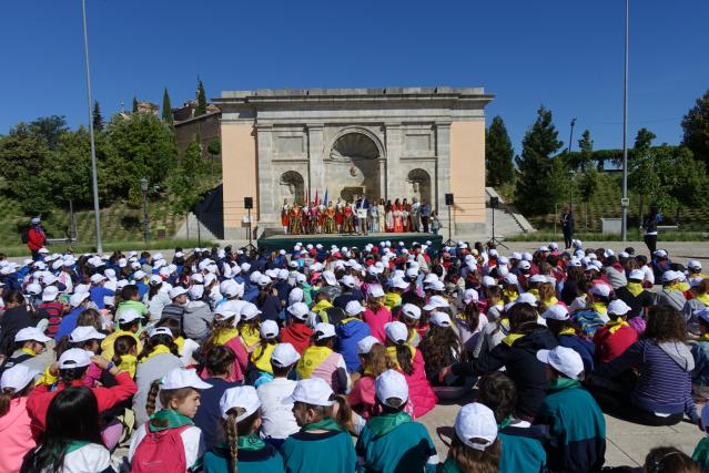 450 alumnos de centros madrileños de la Red de Escuelas Asociadas a la UNESCO se reúnen en Boadilla