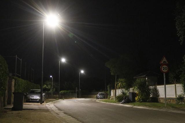 Finalizan las obras de renovación del alumbrado de la urbanización Valdecabañas
