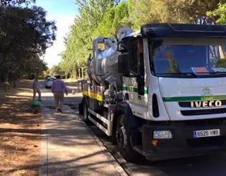 Limpieza preventiva del alcantarillado en Montepríncipe