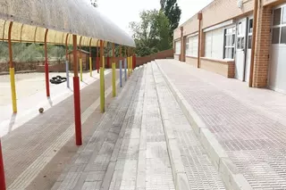 Obras de mejora y reparación en las instalaciones del colegio José Bergamín