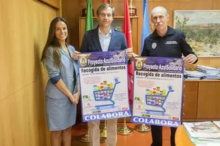 La Policía Local realizará mañana una acción solidaria de recogida de alimentos para el almacén de Cáritas Boadilla