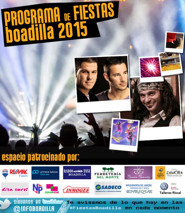 Programa de Fiestas de Boadilla del Monte 2015