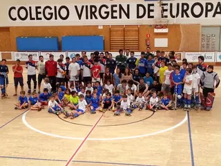 El Colegio Virgen de Europa de Boadilla acoge el Torneo de Hockey Patines