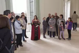 El Palacio del Infante Don Luis abrió sus puertas a los vecinos, que acudieron a conocer su rehabilitación