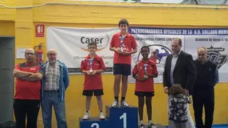 El Boadilla Tenis de Mesa gana el Open de Promoción de Collano Mediano