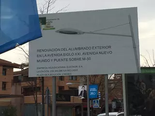 El PP responde las acusaciones del PSOE sobre el contrato con Elecnor en Boadilla
