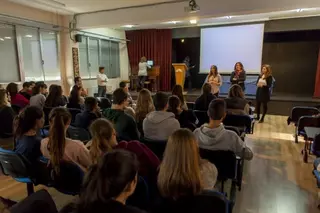 90 alumnos de Bachillerato del Máximo Trueba participan en el proyecto de voluntariado Aprendizaje y Servicio