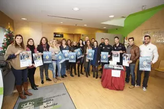 La Policía de Boadilla edita un calendario a beneficio de una asociación de niños con autismo