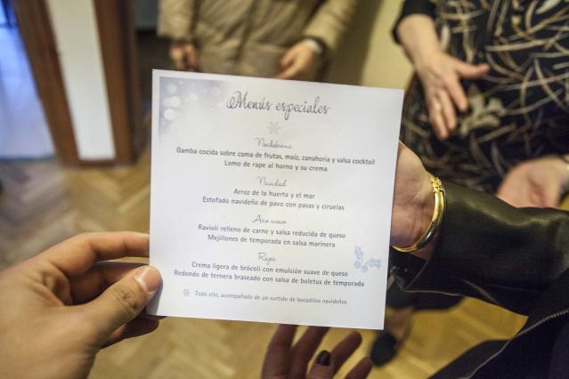 Menús especiales de Nochebuena y Navidad para las personas con menos recursos de Boadilla