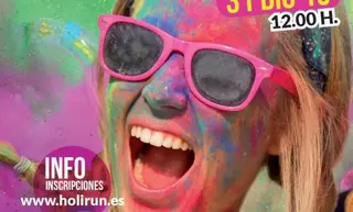 Boadilla cerrará mañana el año con la carrera de colores Holi Run