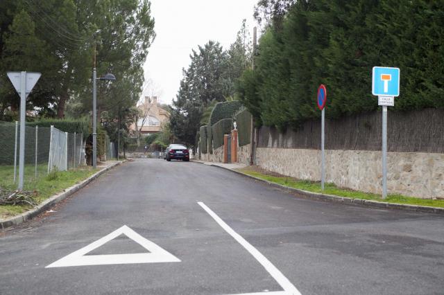 Finaliza la Operación Asfalto en las urbanizaciones históricas de Boadilla