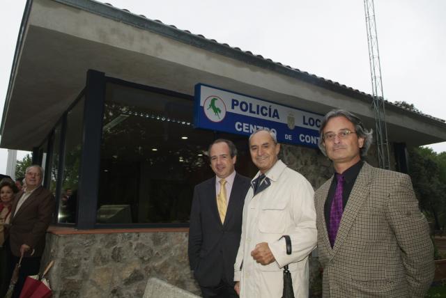 El alcalde inaugura el nuevo Centro de Control de Policía de Montepríncipe