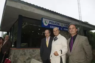 El alcalde inaugura el nuevo Centro de Control de Policía de Montepríncipe