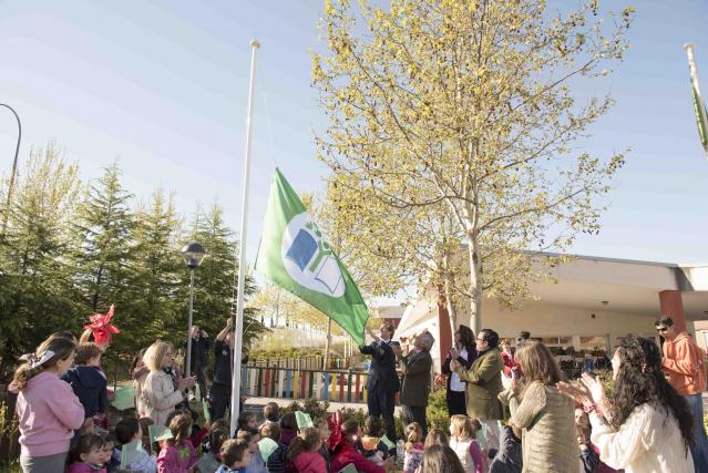 Achalay, primera escuela infantil de Boadilla en recibir la bandera verde de la sostenibilidad