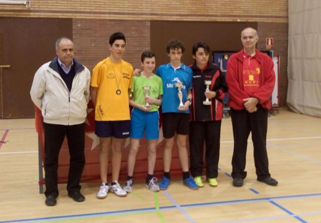 Boadilla consigue el 3º puesto en el campeoanto de España de tenis de mesa escolar
