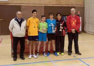 Boadilla consigue el 3º puesto en el campeoanto de España de tenis de mesa escolar