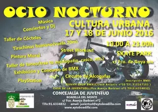 ﻿Festival de Música Joven y Ocio Nocturno en Boadilla del Monte